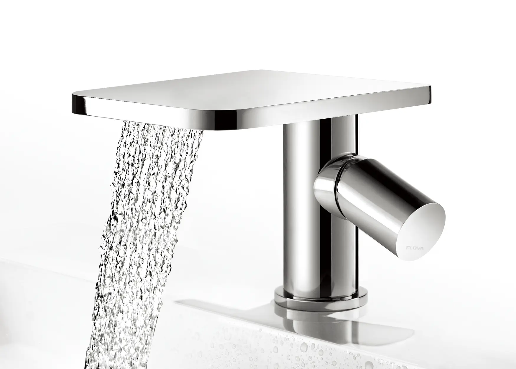 Basin Mixers with Stylish Outlet