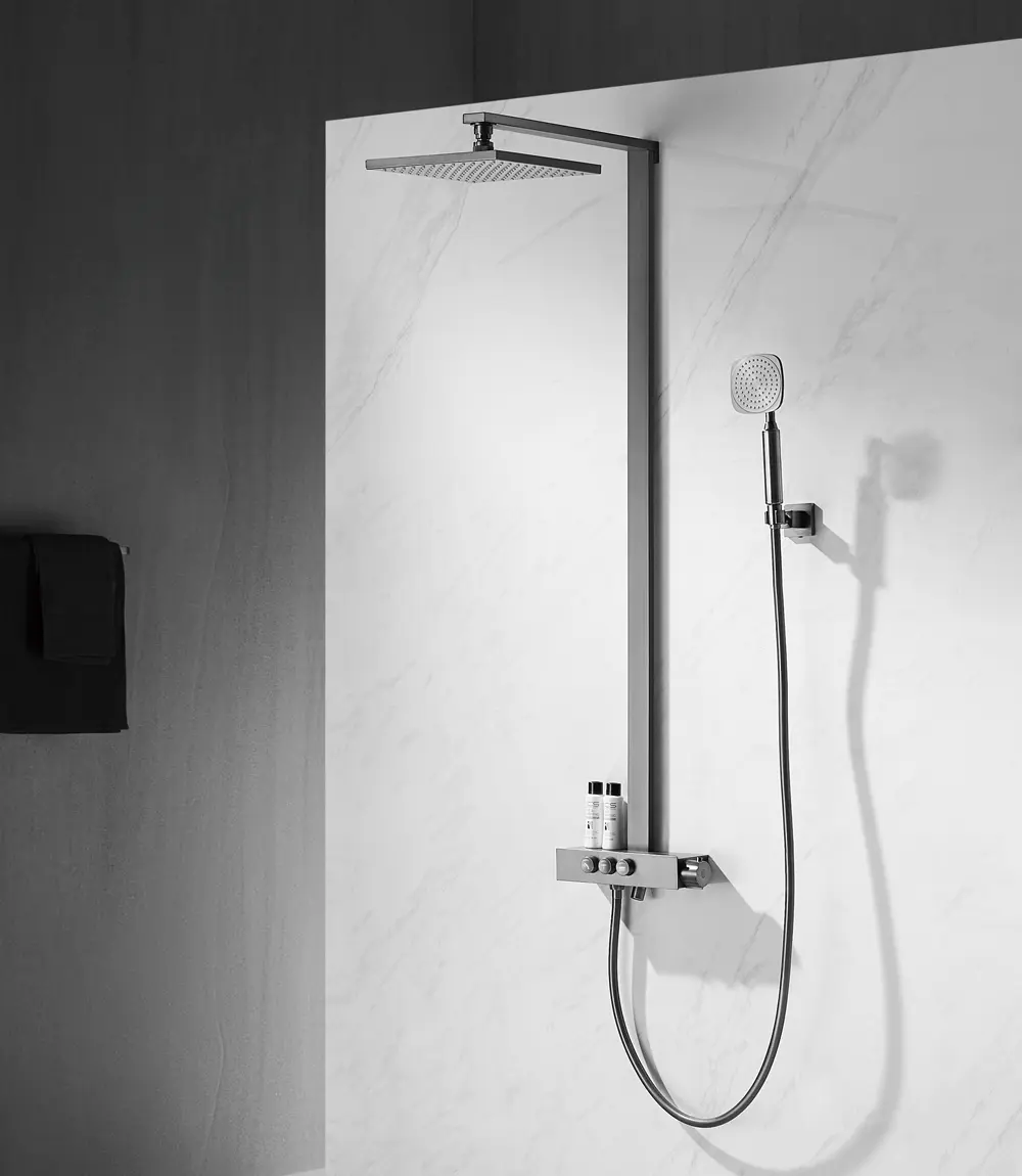 Exposed Shower Column