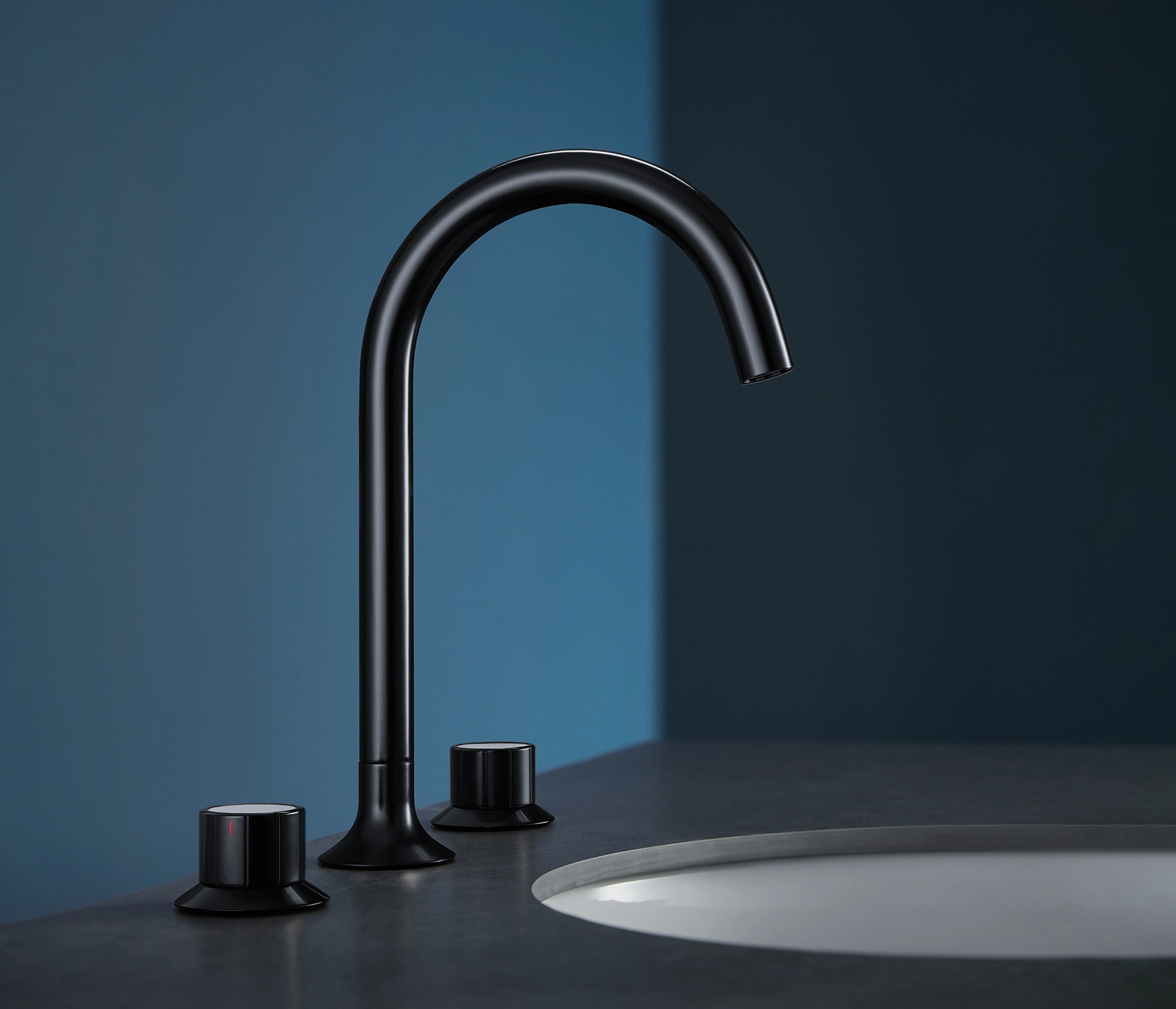 Matt Black Basin Tap