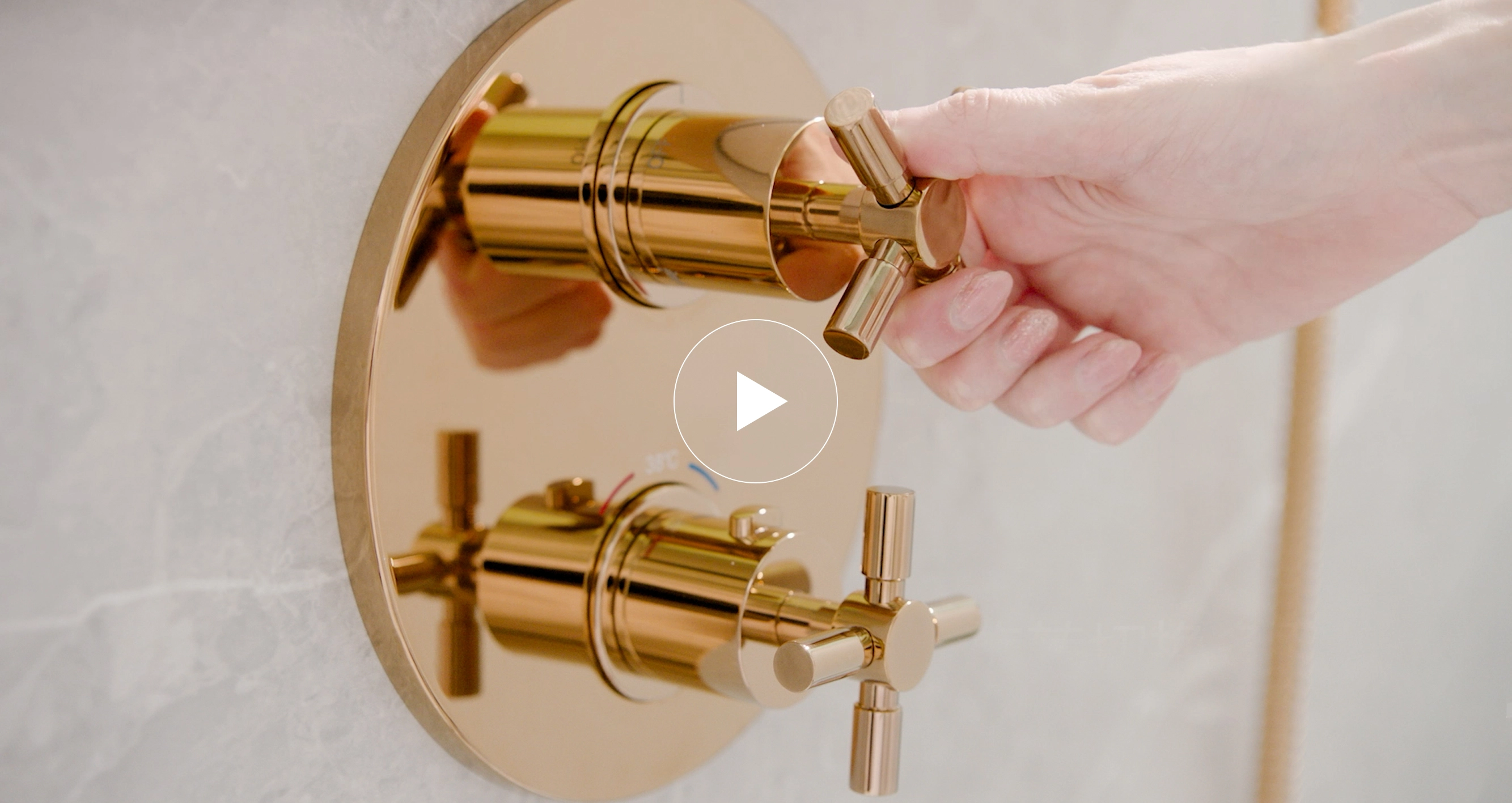 Rose Gold Shower Fixtures