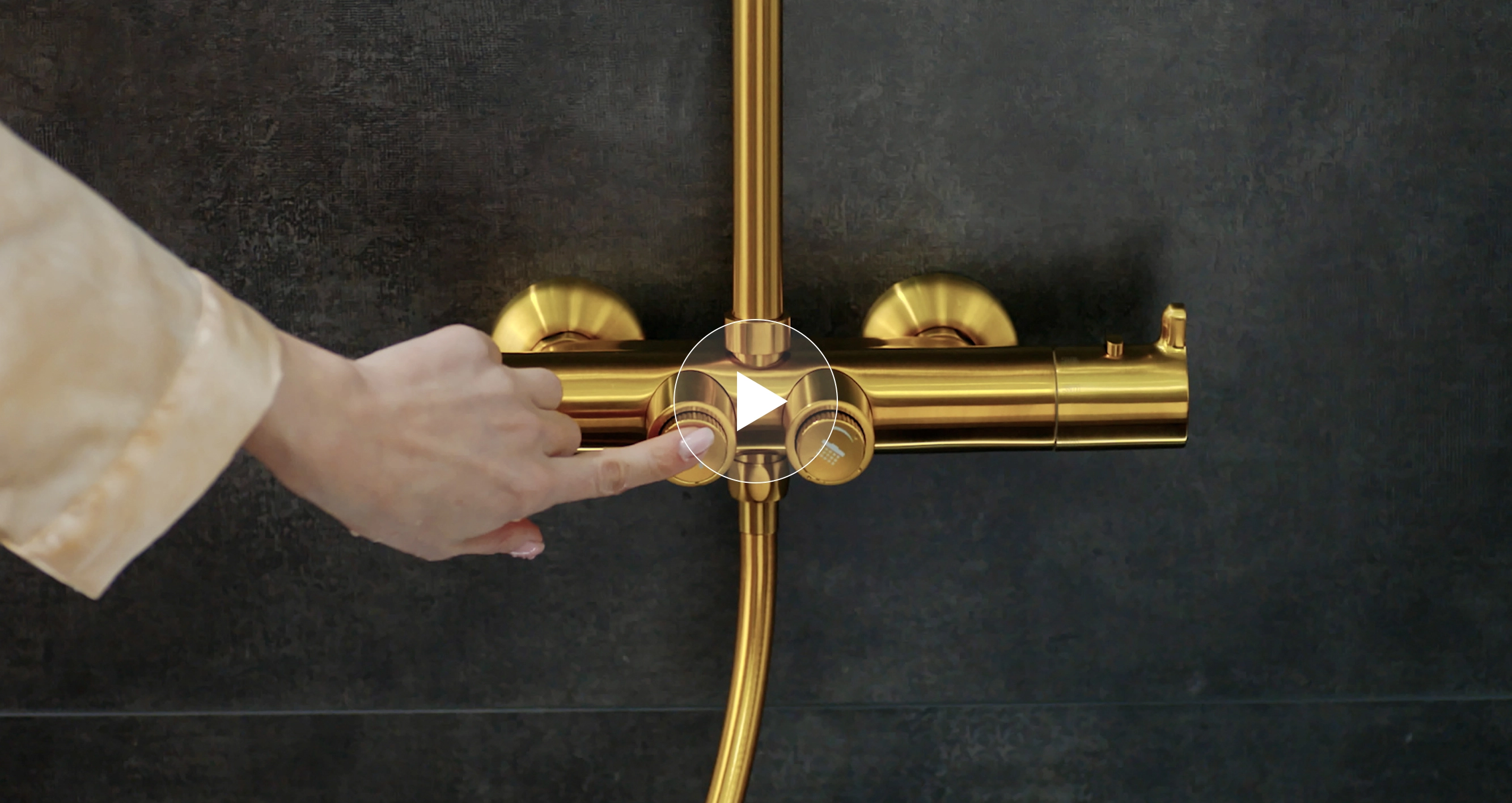 Brushed Gold Faucet