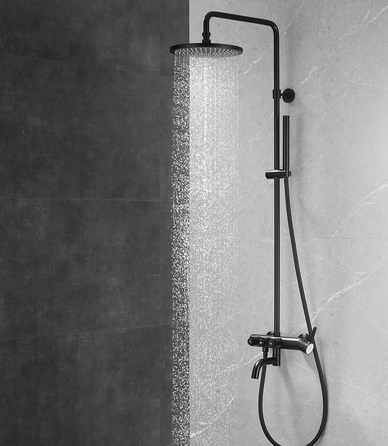 Matt Black Shower Head