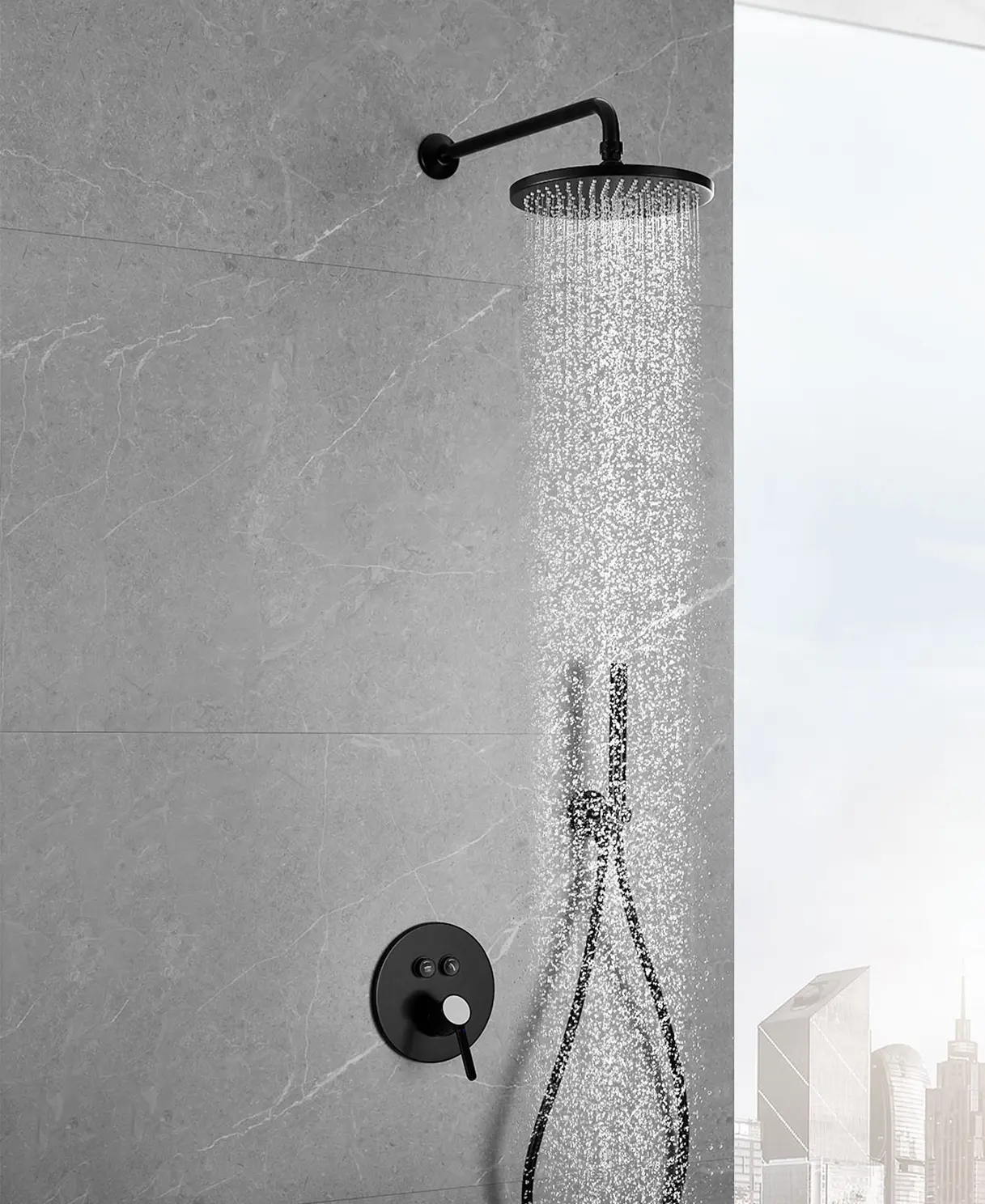 GoClick Concealed Shower Set