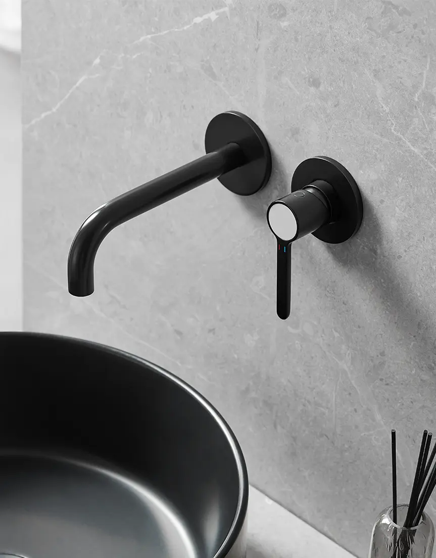 wall mount bath spout