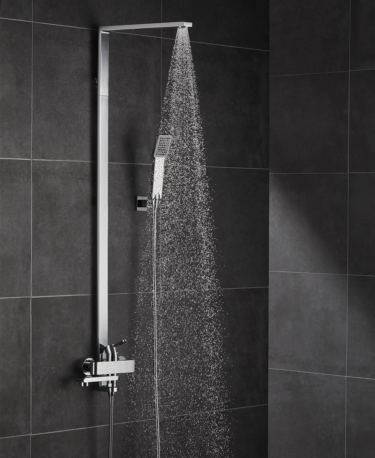 Exposed Shower Column