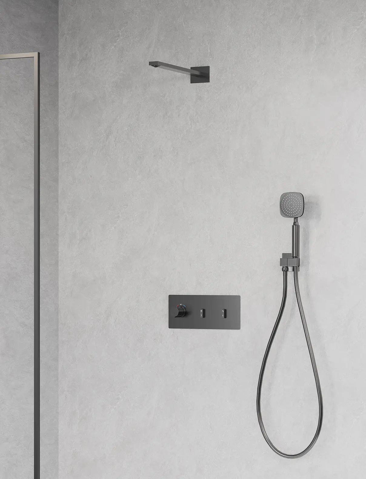 Shower Control at Your Fingertip