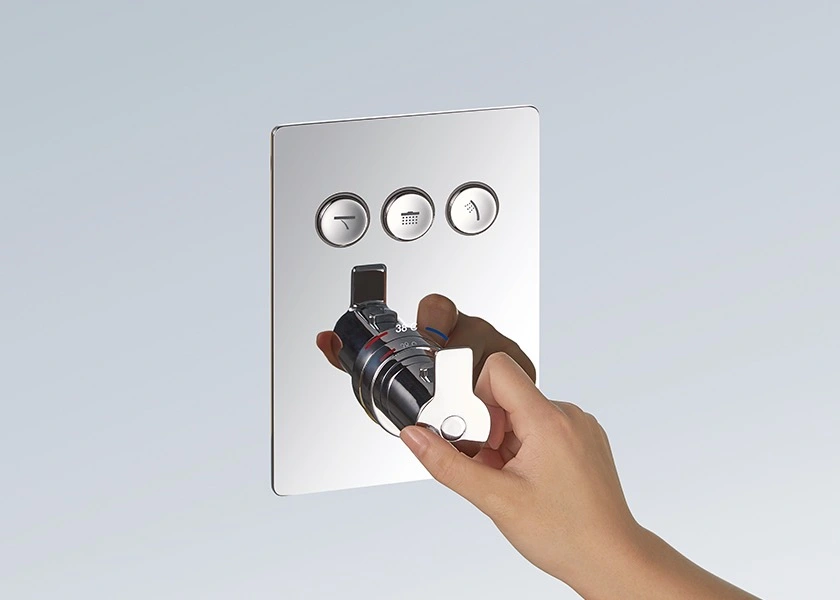 The thermostatic mixers can respond instantly to changes in water temperature and pressure, with the temperature tolerance no more than 1°C.