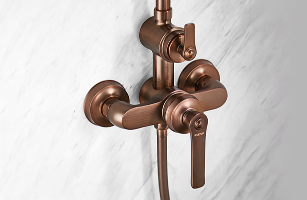 oil rubbed bronze shower mixer