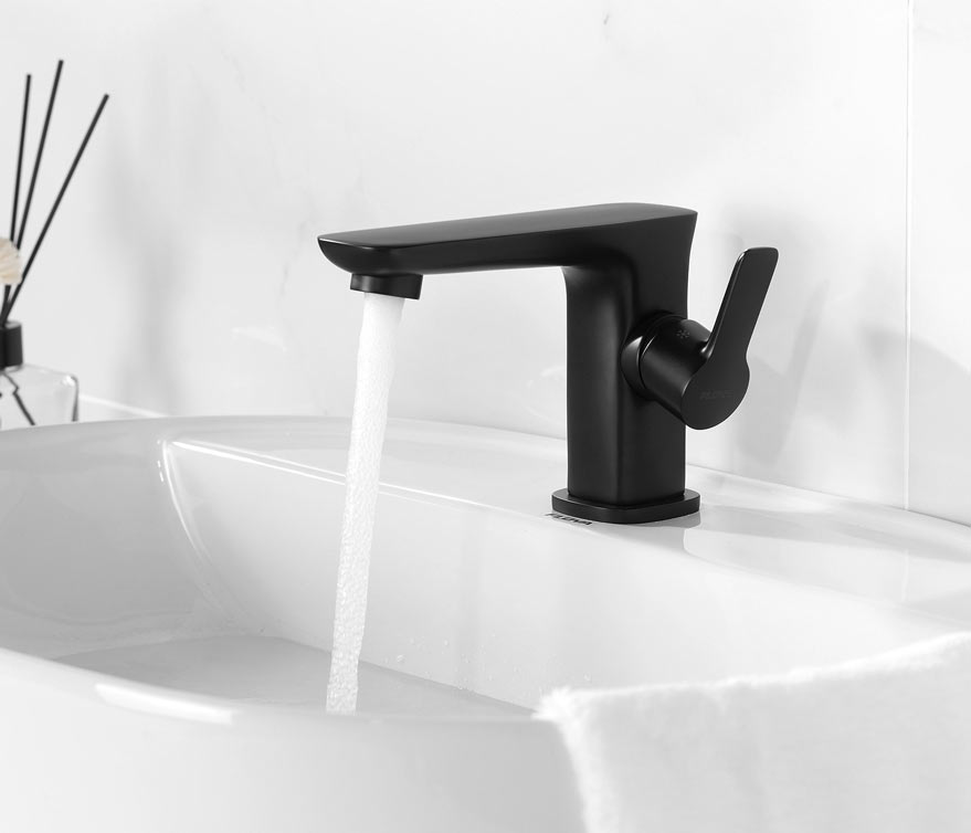 Fusion Black and Rose Gold Faucet