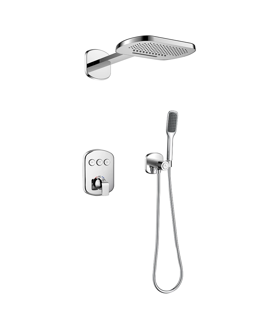 Thermostatic concealed shower mixer